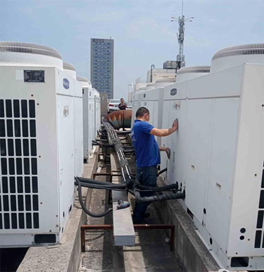 麻城中央空调制热和不制冷系统维修方法